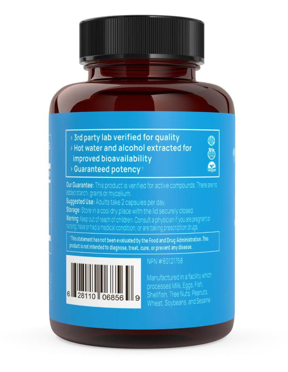 RealRest con reishi valeriana y balsamo de limón sabor natural de 60 cápsulas 3