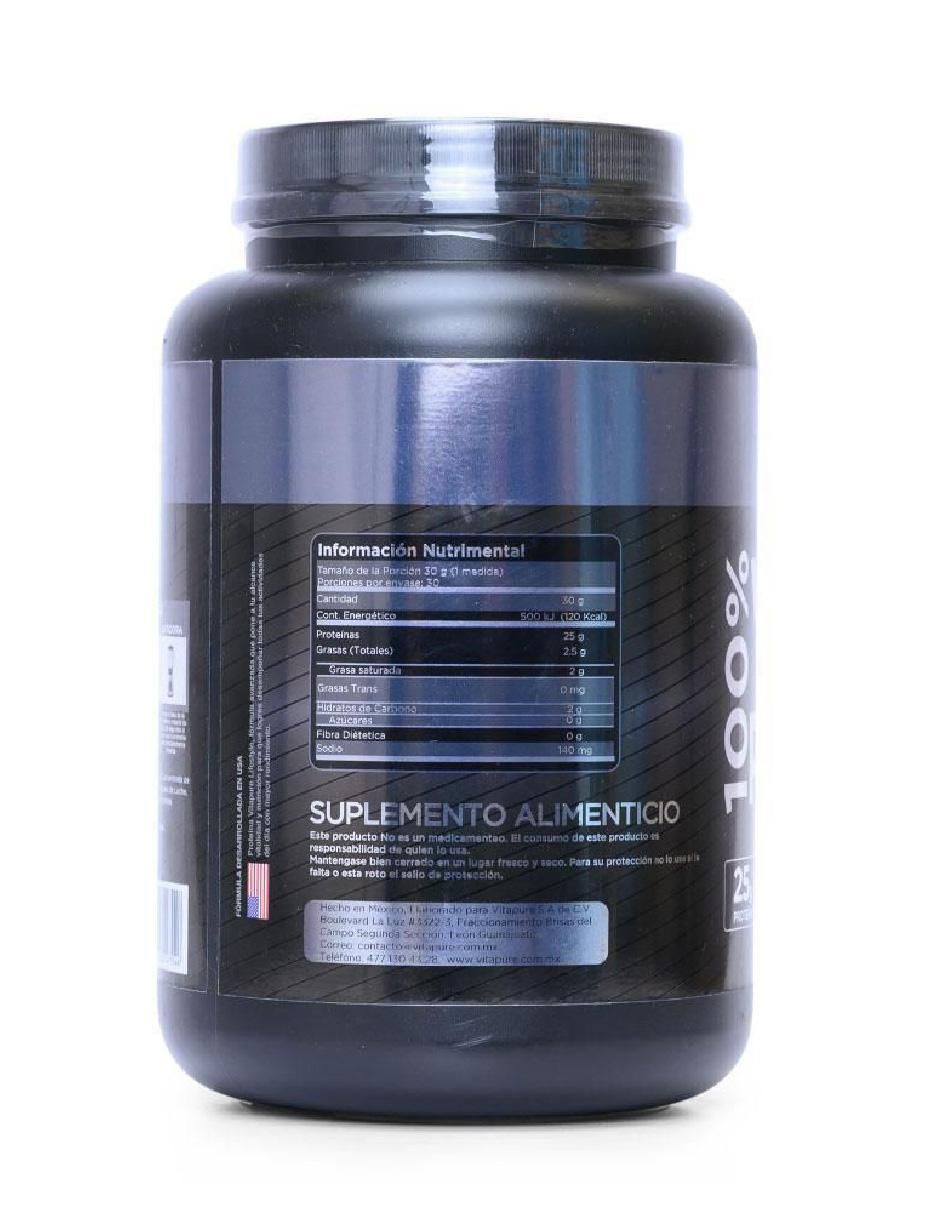 Whey Protein sabor vainilla de 907 g 4