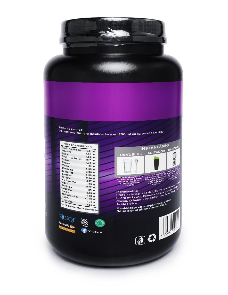 Women protein con proteína isolate y vitaminas sabor chocolate de 907 g 3