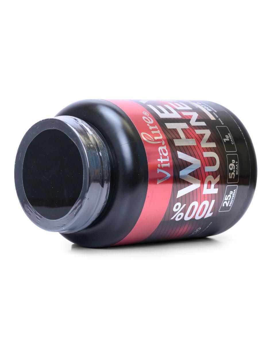 Whey Runner con proteína whey isolate y vitaminas sabor vainilla de 907 g 2