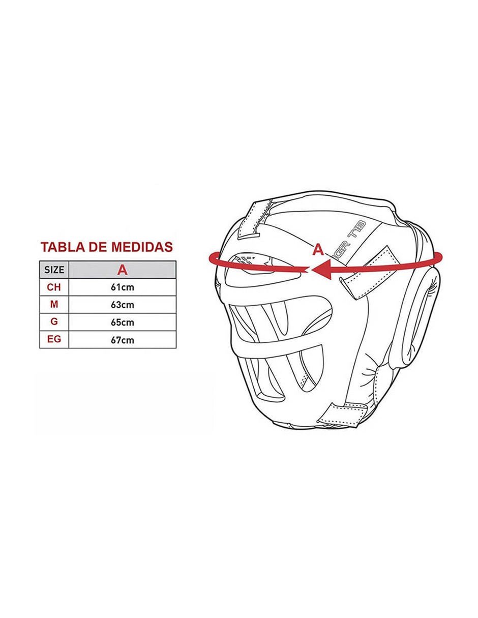 Careta deportiva para arte marcial T1 6