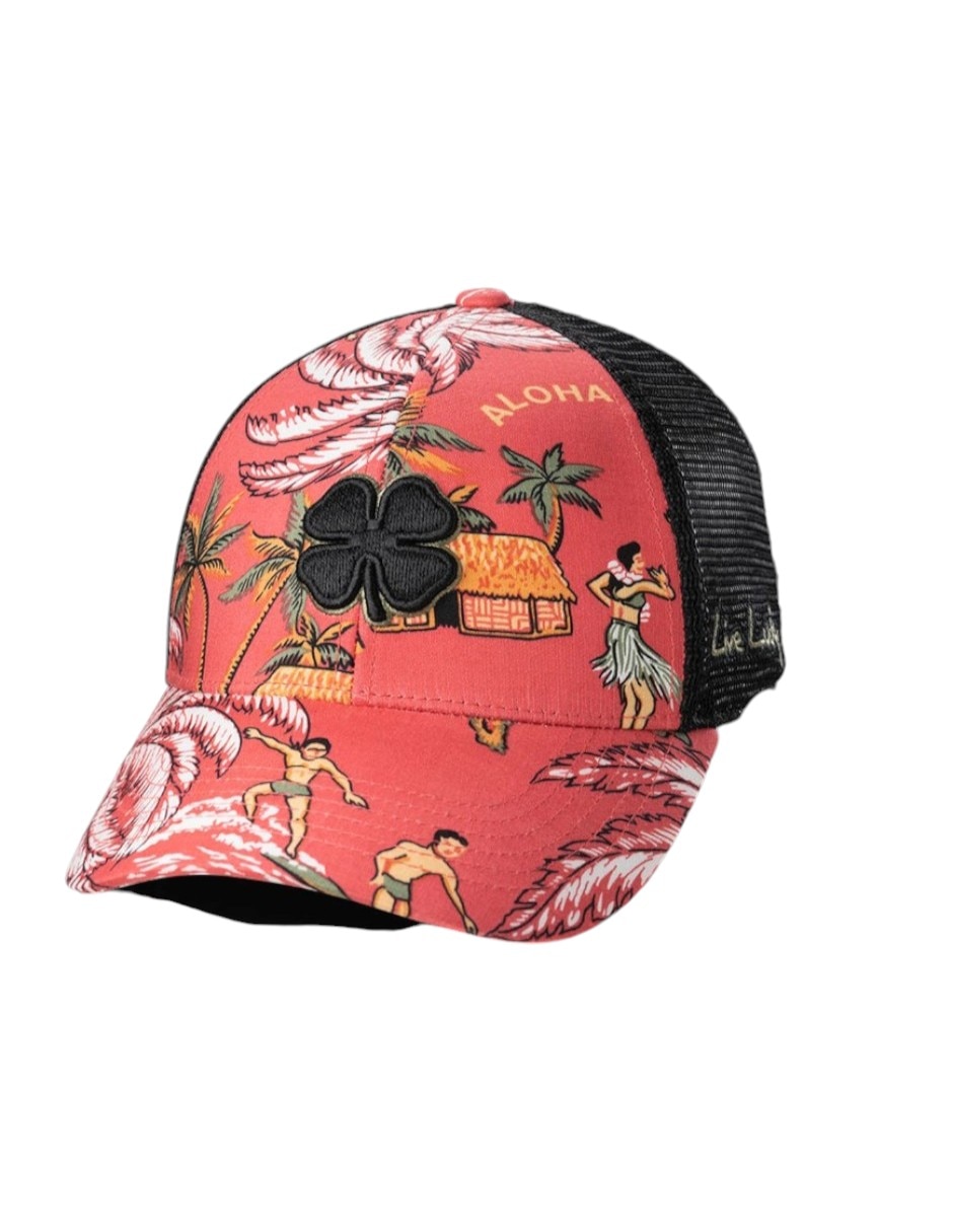 Gorra visera semicurva broche Island Luck unisex 2