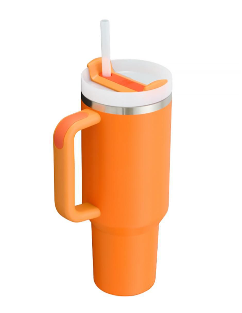 Termo de acero inoxidable con tapa rosca 1.1 L 2