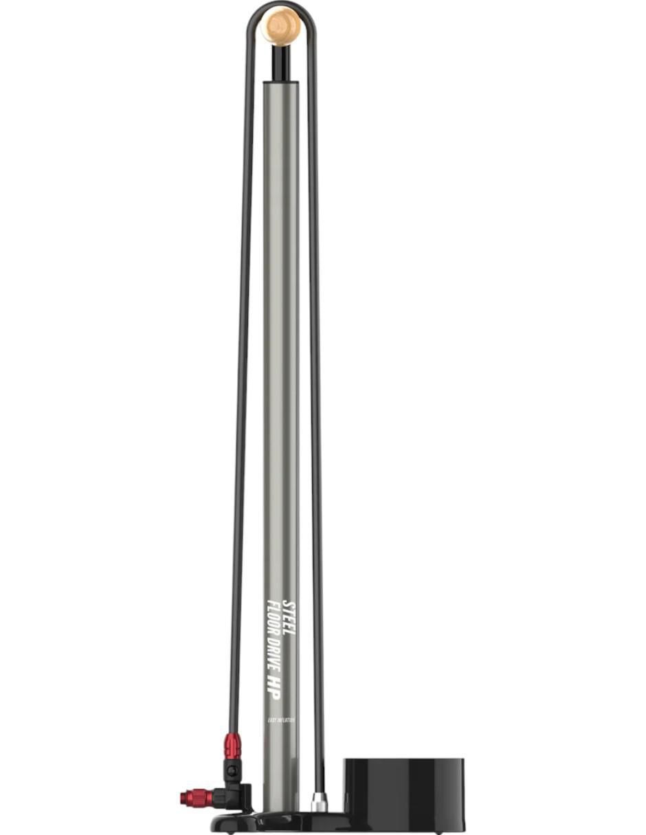 Bomba de aire manual Steel Floor Drive 3.5 para ciclismo 2