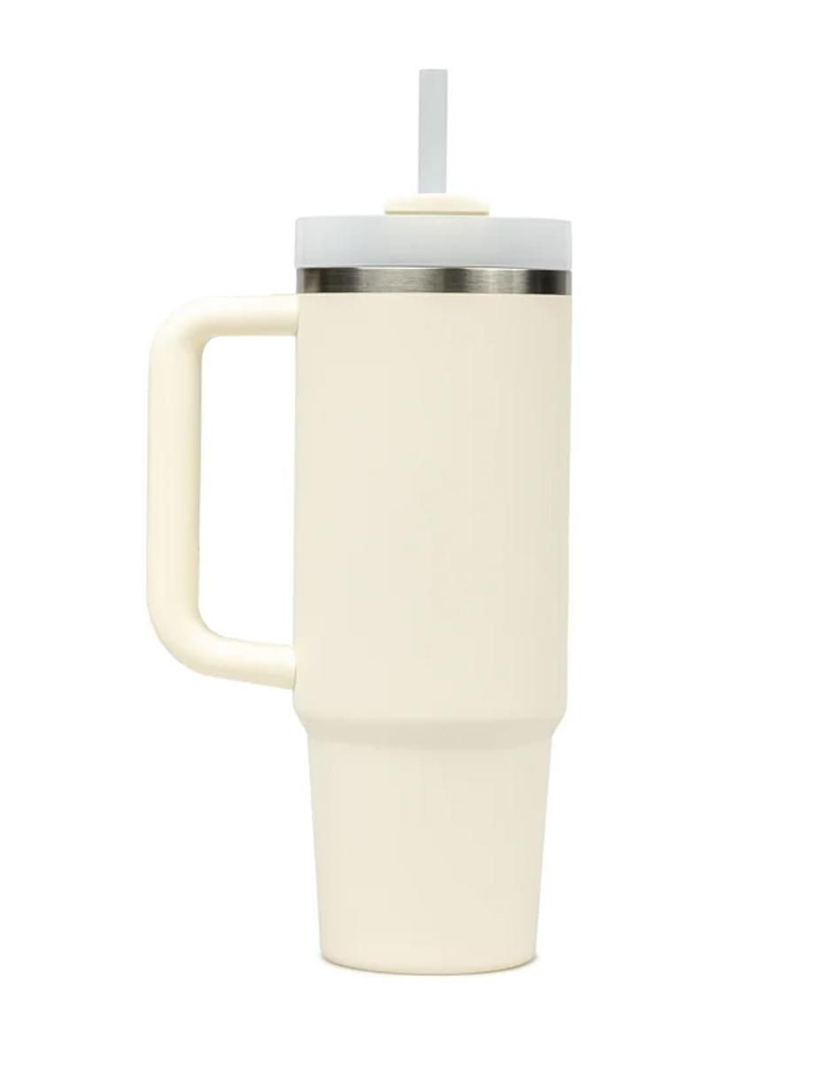 Termo de acero inoxidable con tapa rosca 887 ml 2