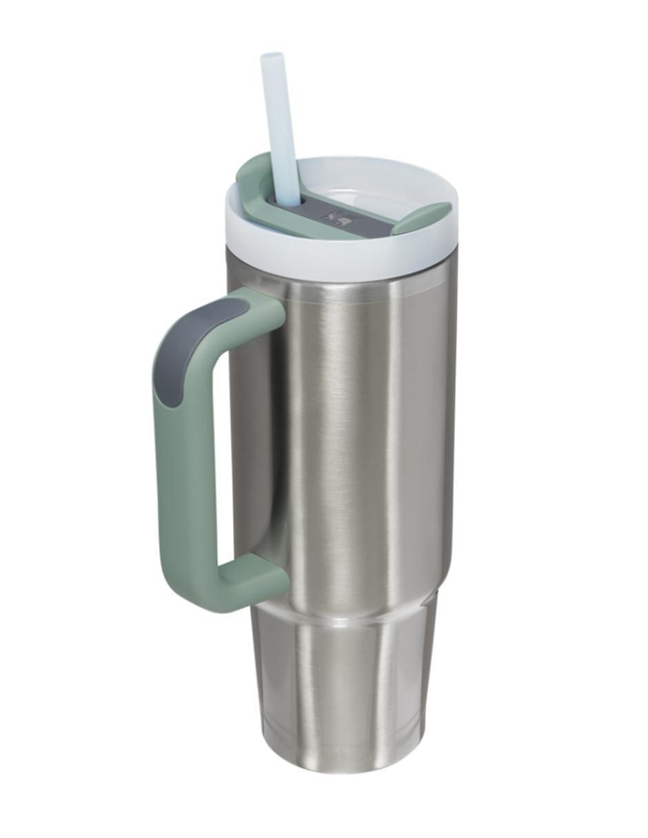 Termo de acero inoxidable con tapa rosca 887 ml 2