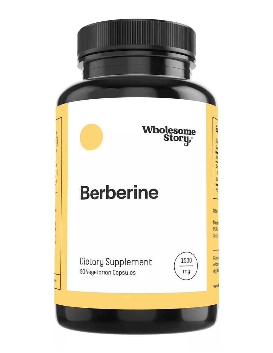 Berberine Wholesome Story con berberina sabor natural de 90