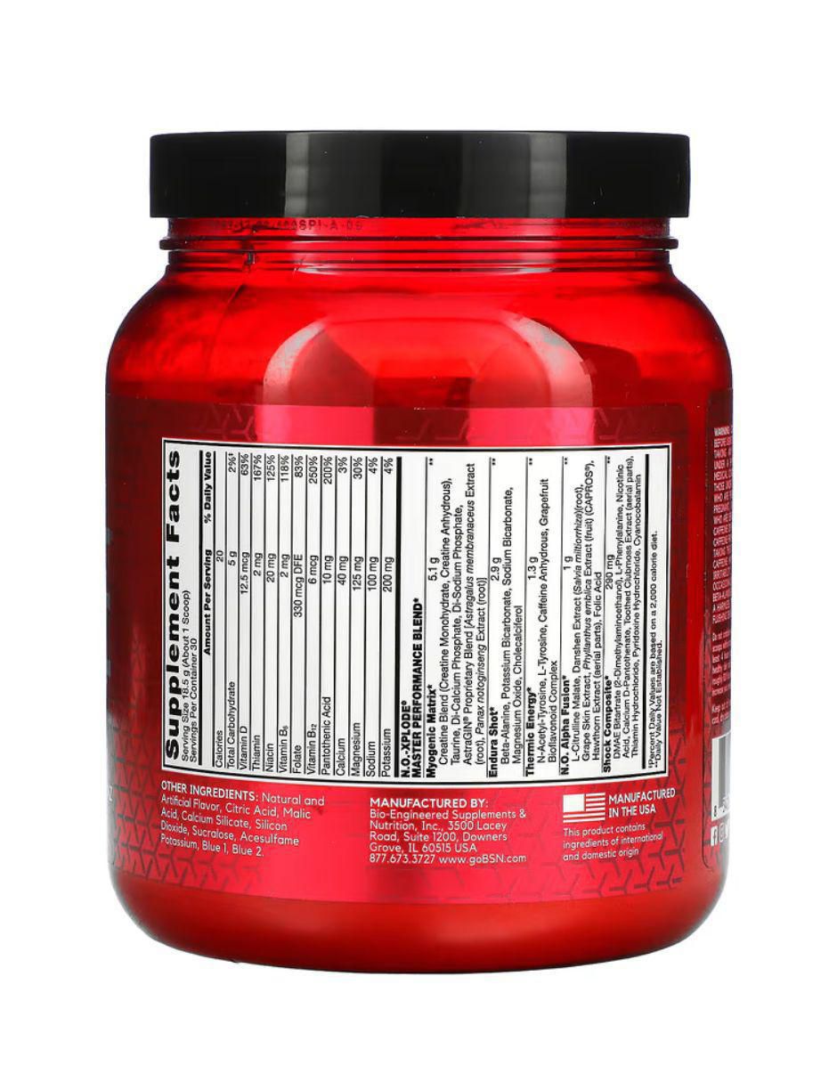 No Xplode con L-Arginina Bsn con l-arginina sabor sandia de 500 g
