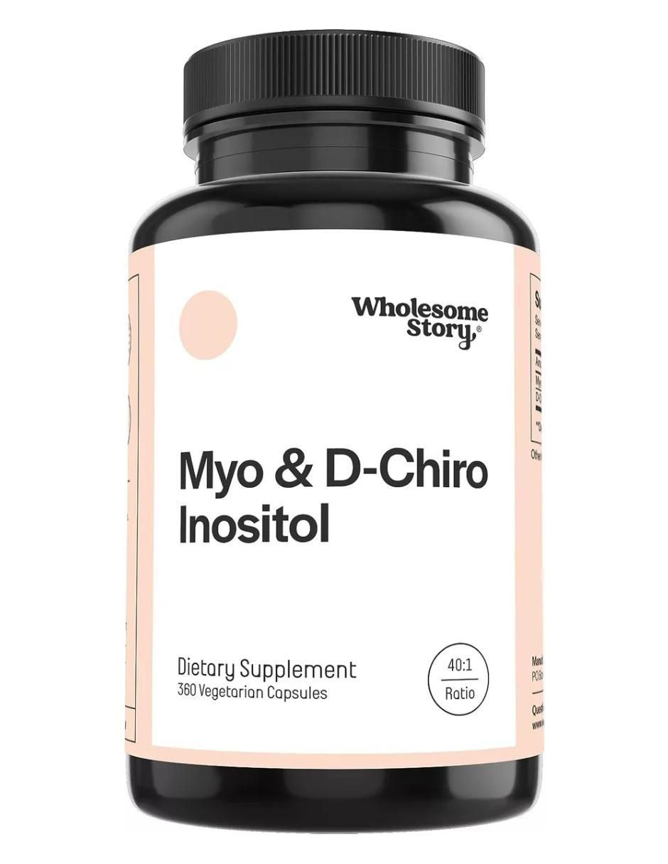 Myo & D-chiro Inositol sabor natural de 360 cápsulas Myo & D-chiro Inositol sabor natural de 360 cápsulas