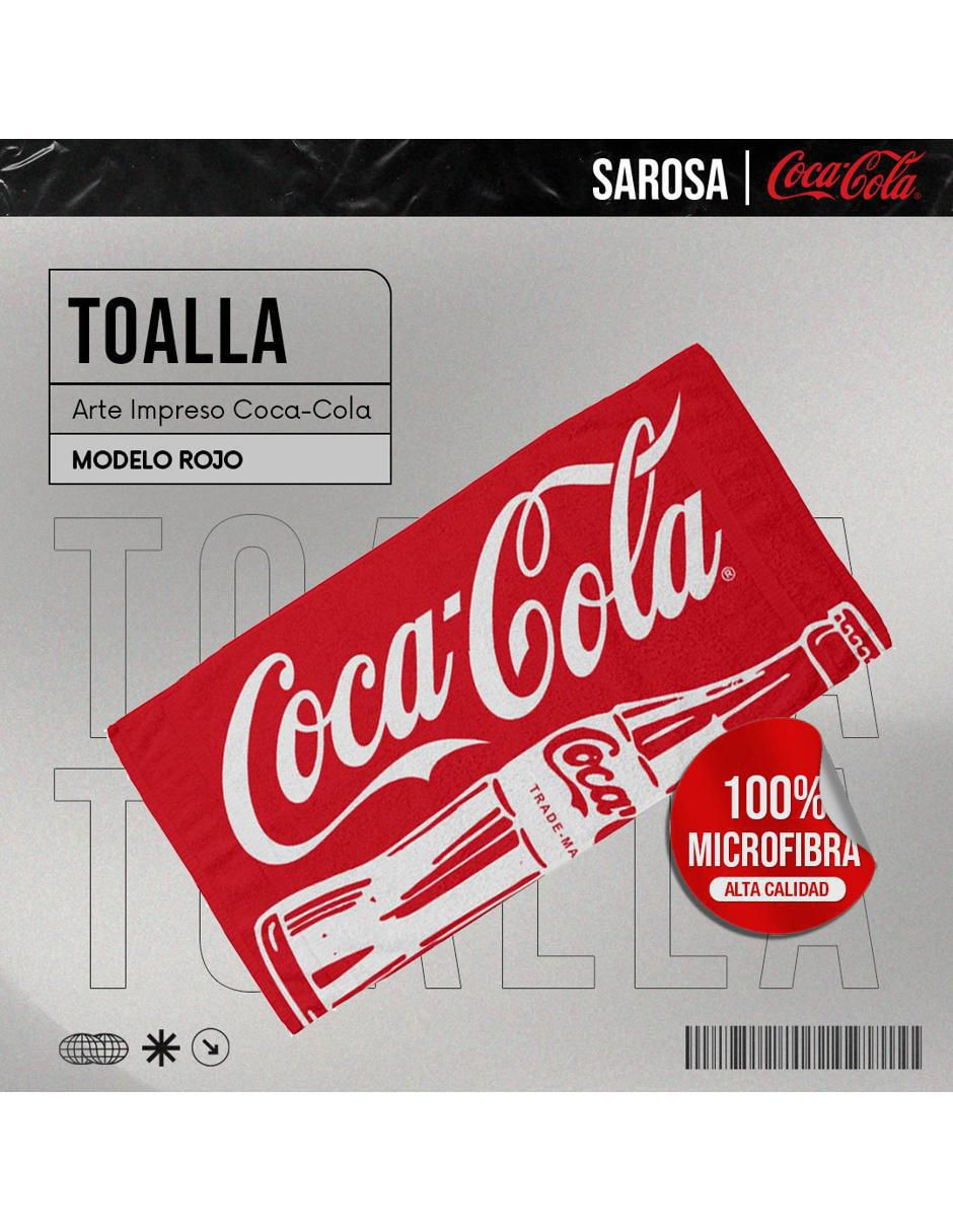 Toalla de playa sarosa coca cola coca-cola "de" microfibra