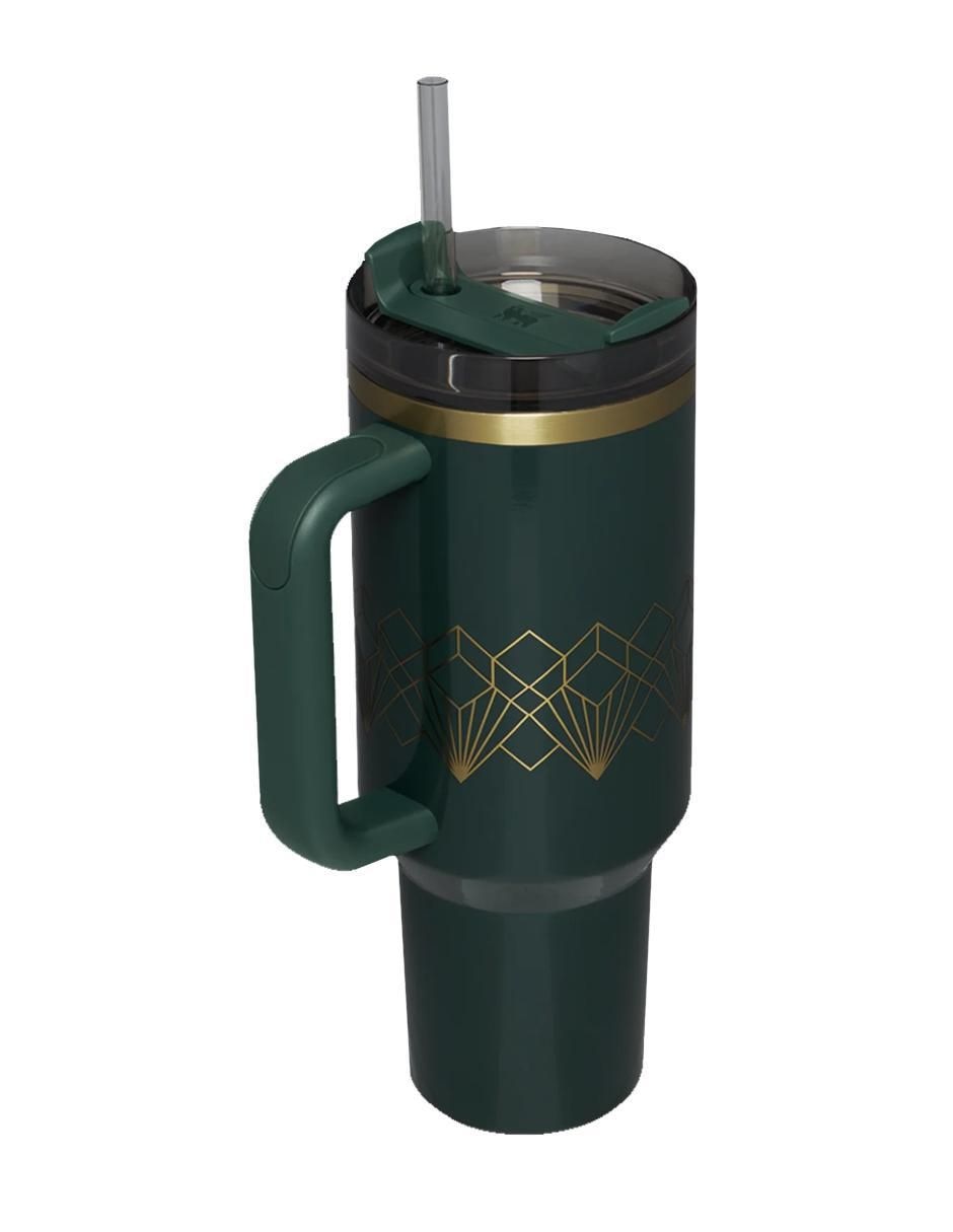 Termo de acero inoxidable con tapa rosca 1.1 L 2