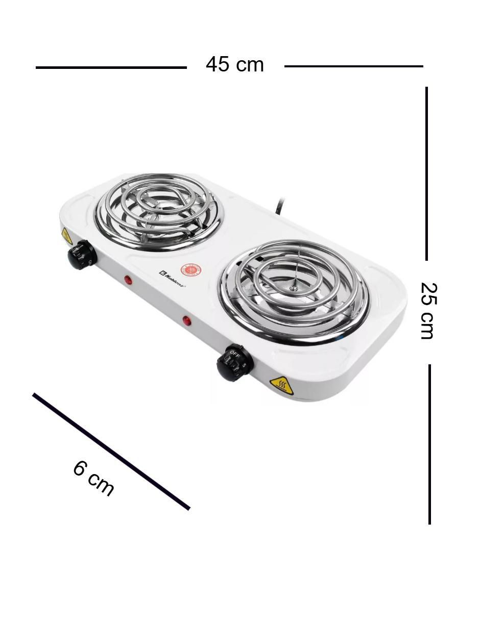 Parrilla eléctrica PEKM-2000 de metal 4