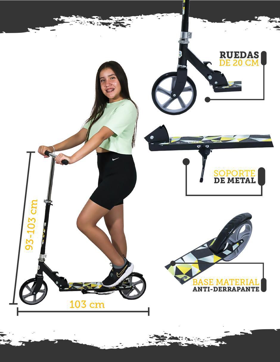 Scooter manual guevara sports sin temática