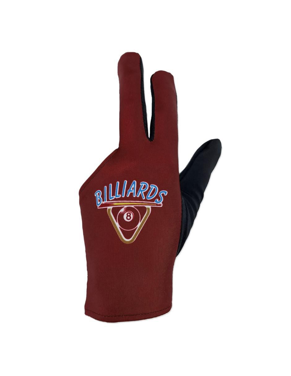Guantes para billar de adulto