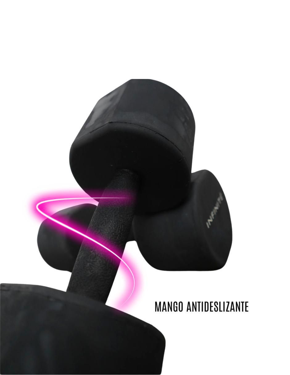 Set mancuernas de peso fijo 8 kg 2 piezas 2