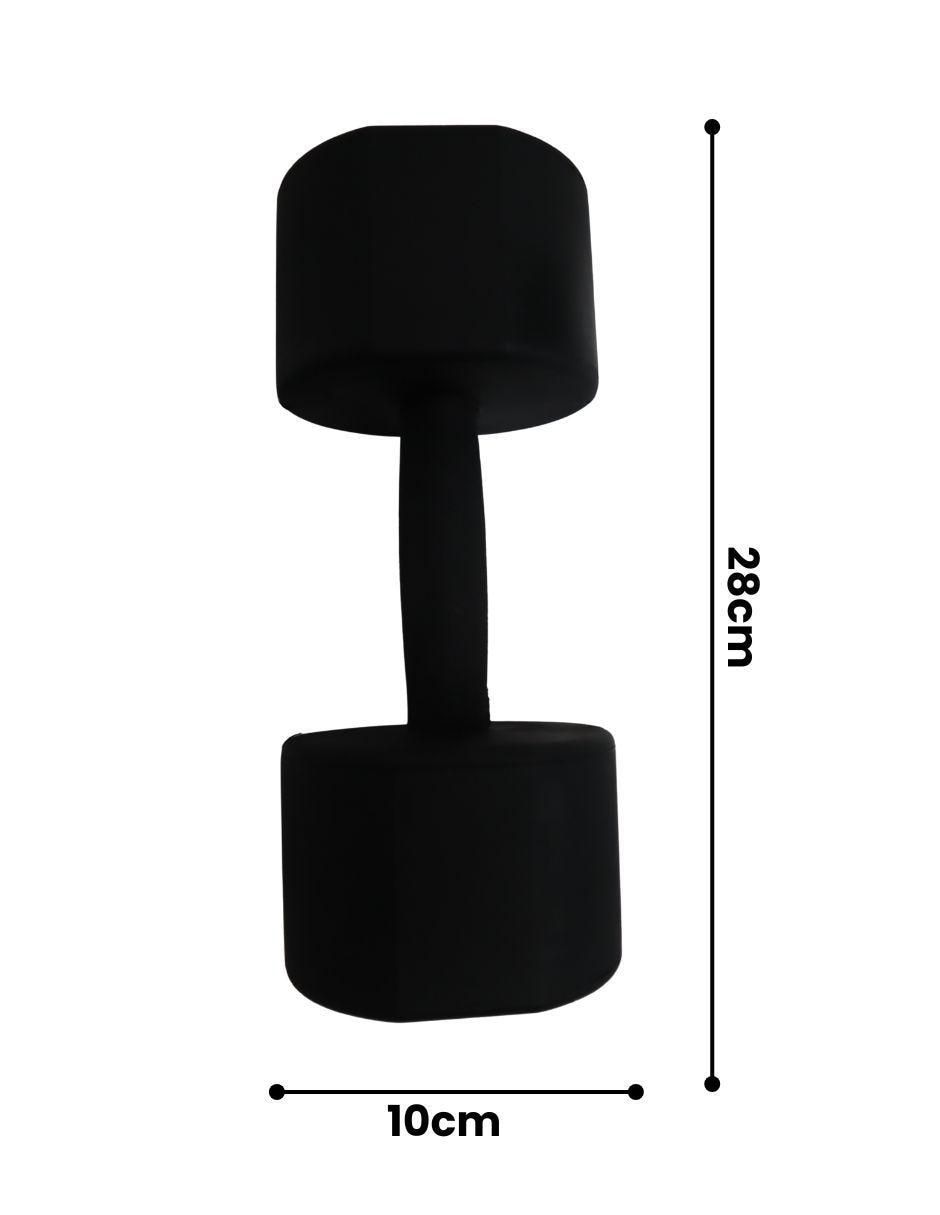 Set mancuernas de peso fijo 10 kg 2 piezas 8
