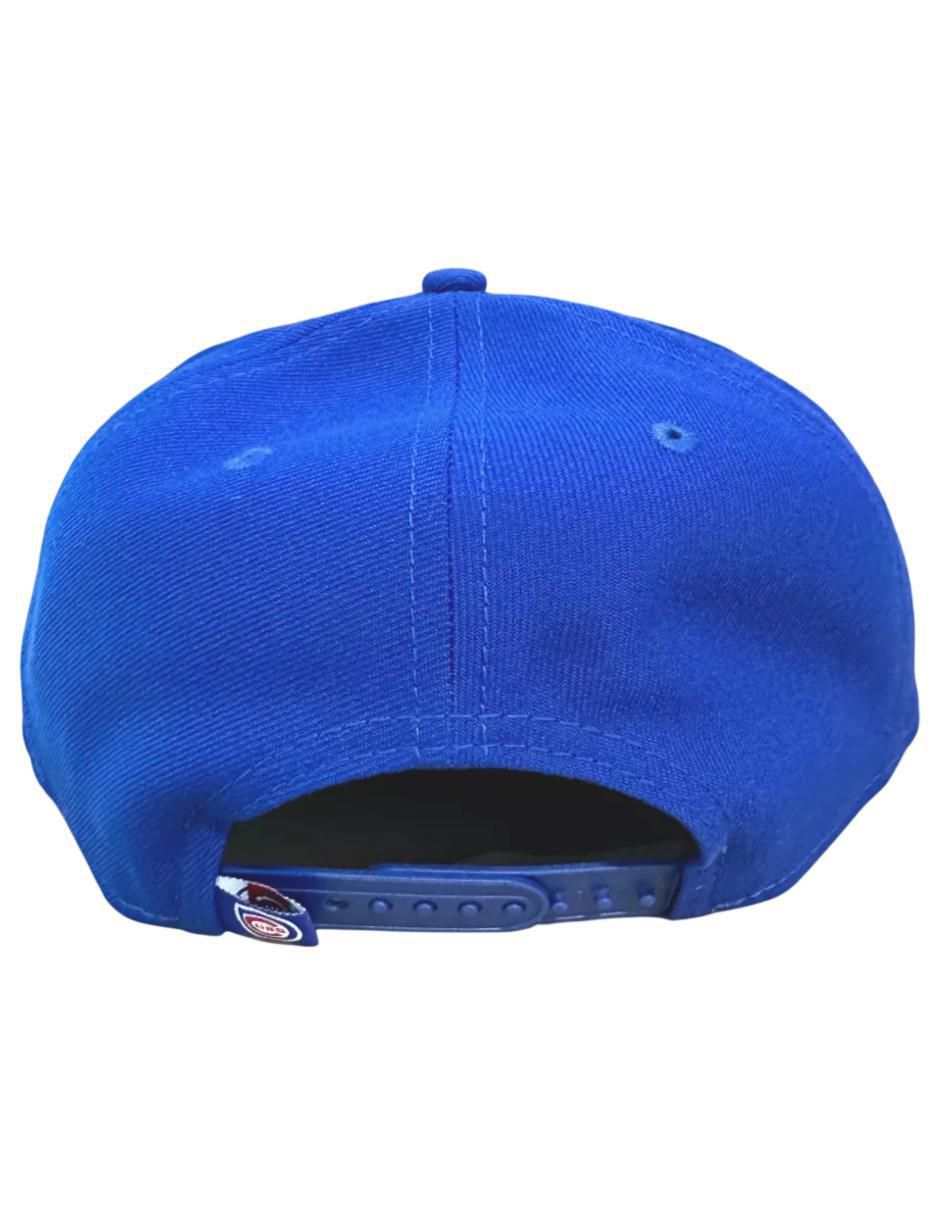 Gorra visera plana broche casual Chicago Cubs para hombre 3