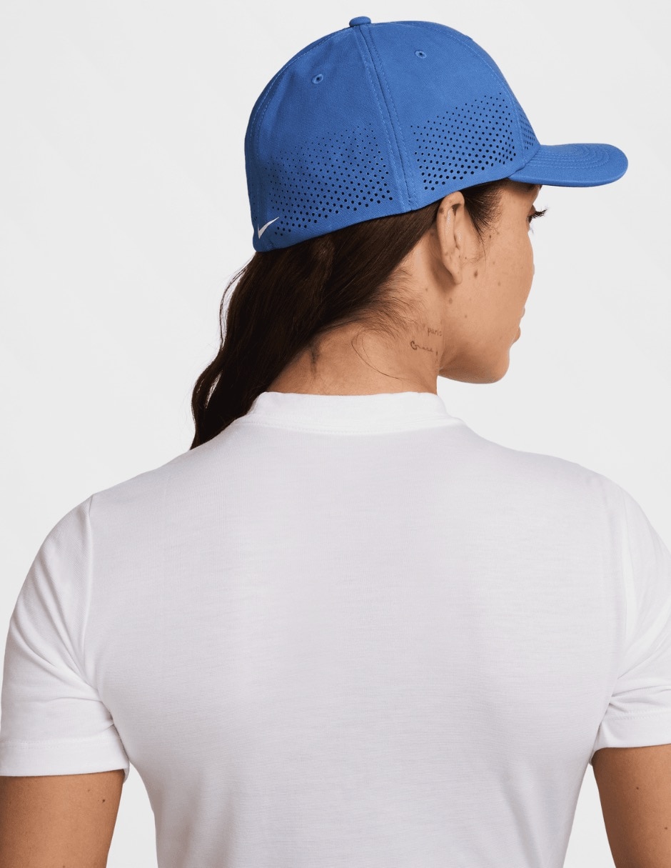Gorra con visera curva cerrada entrenamiento para mujer 2