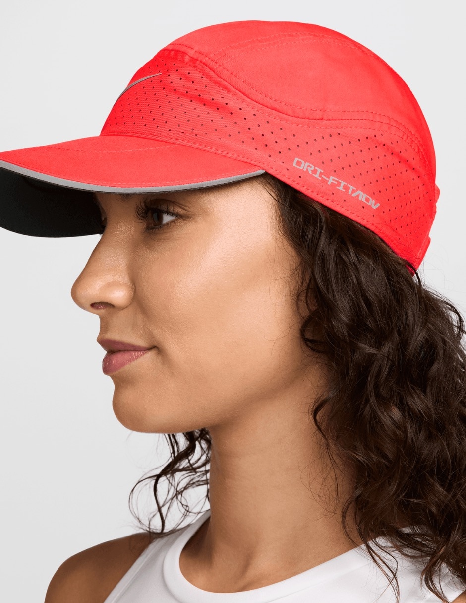 Gorra con visera curva velcro entrenamiento para mujer 4