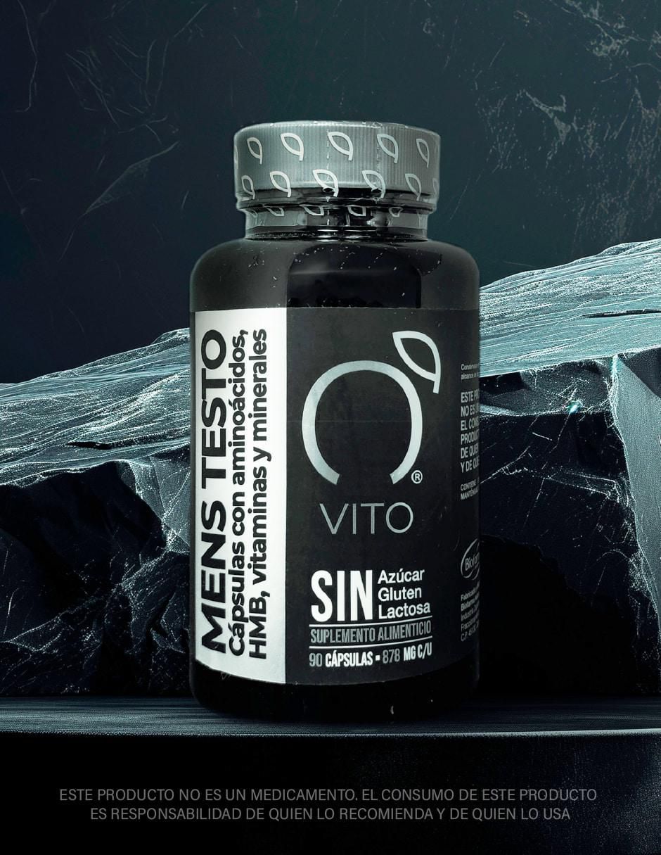 Menstesto Aminoácidos, HMB, Vitaminas y Minerales DUO de 180 Cápsulas 5