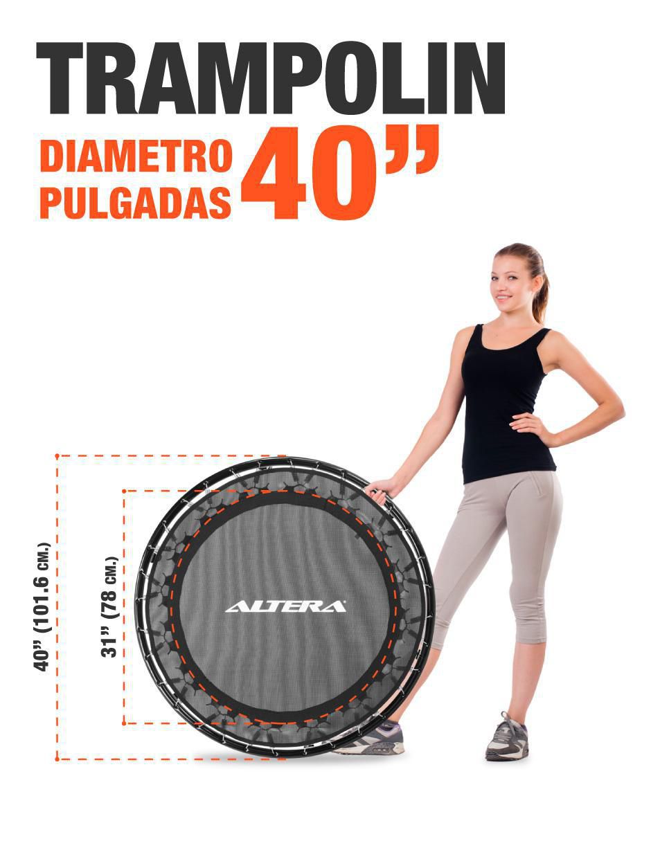 Trampolín Bounsidian 6