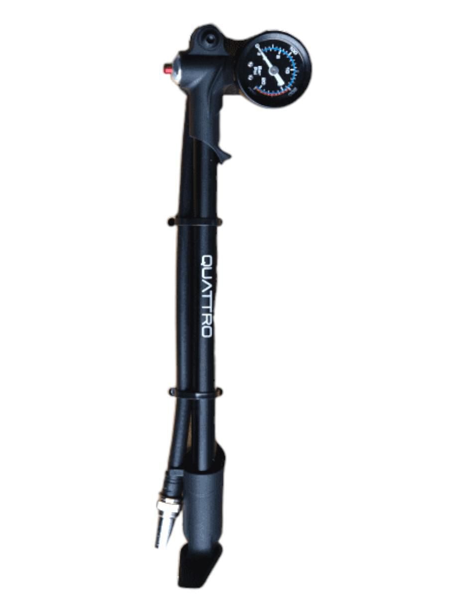 Bomba de aire manual Mini AL Shock para ciclismo