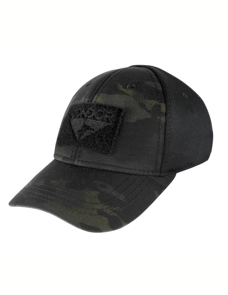 Gorra visera curva cerrada campismo Flex para hombre 1