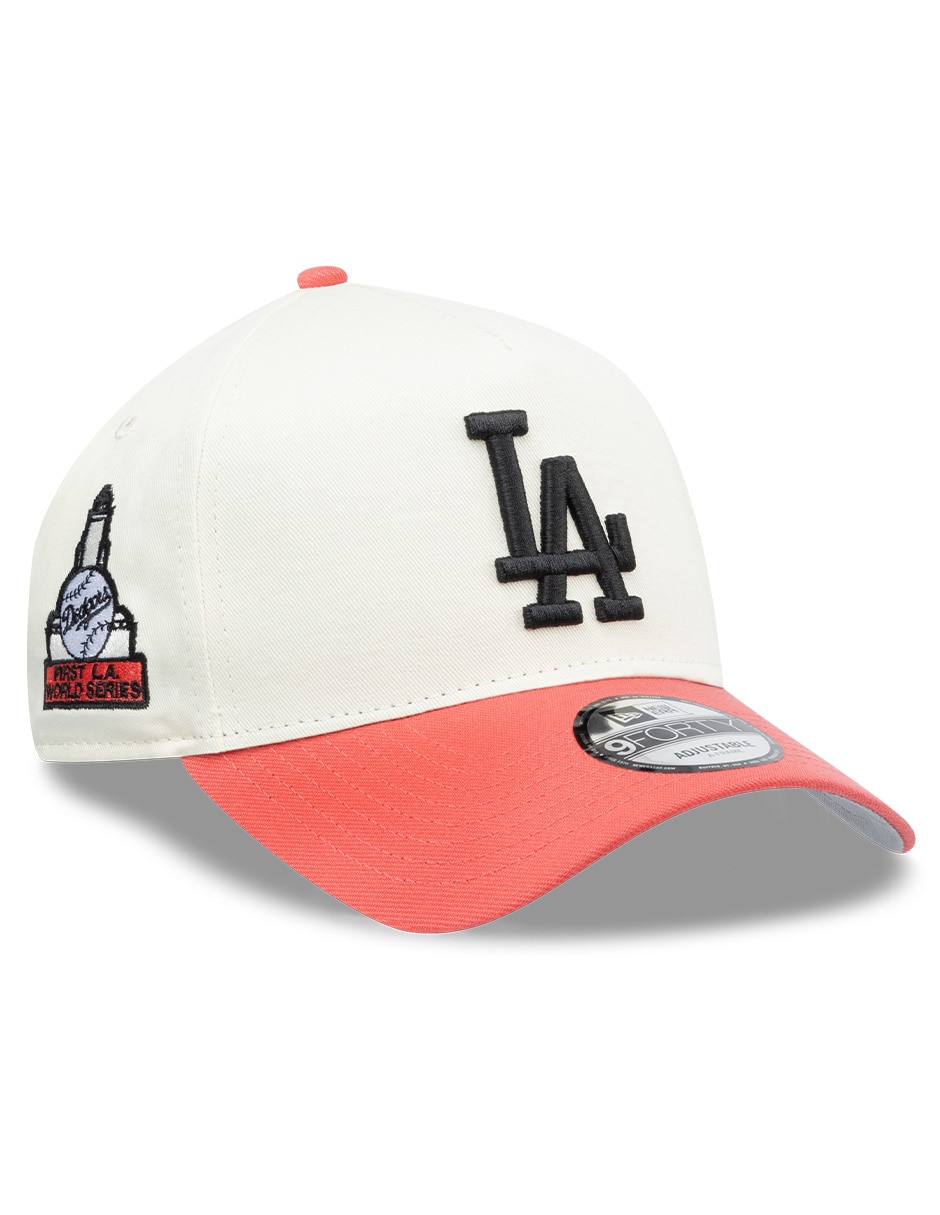 Gorra visera curva correa ajustable béisbol Chrome Coral 940af MLB Los Angeles Dodgers unisex 2