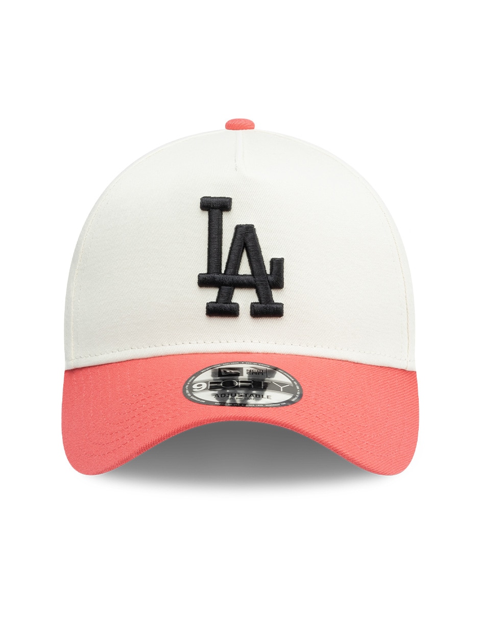 Gorra visera curva correa ajustable béisbol Chrome Coral 940af MLB Los Angeles Dodgers unisex 3