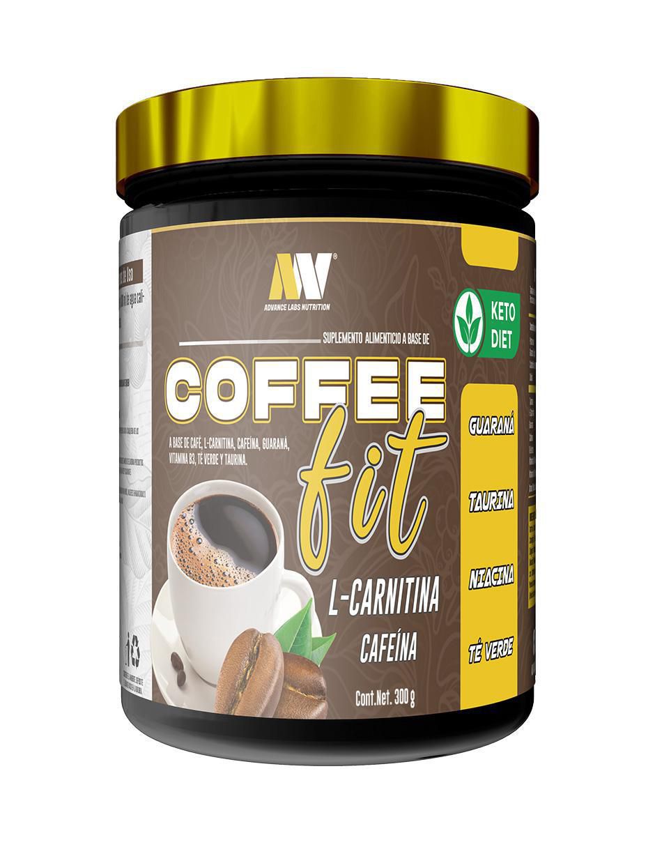 Coffee FIT café energético y termogénico con cafeína sabor café de 300 g