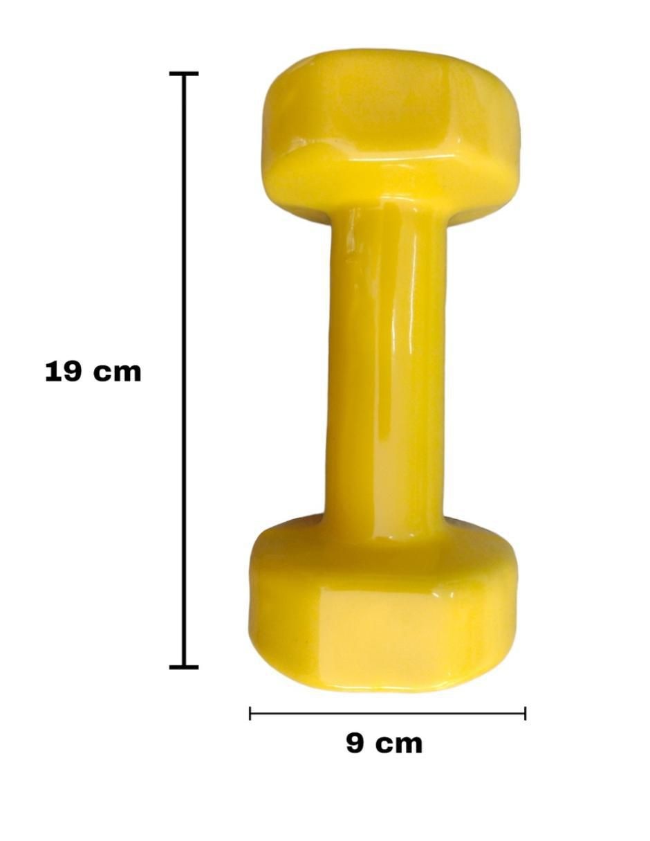 Set mancuernas de peso fijo 3 kg 2 piezas 3