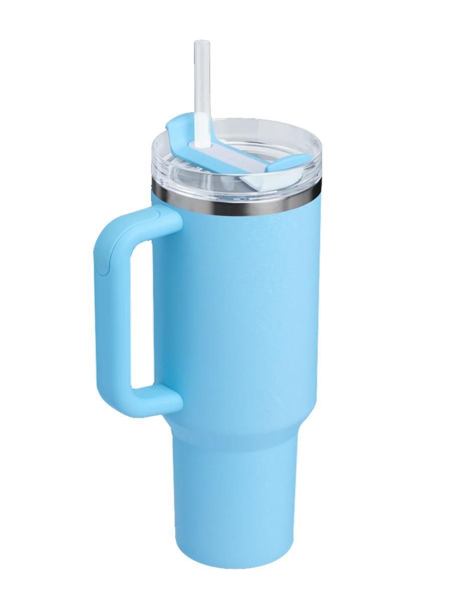 Termo de acero inoxidable con tapa rosca 1.1 L 2