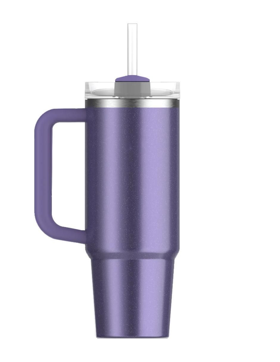 Termo de acero inoxidable con tapa rosca 591 ml 3