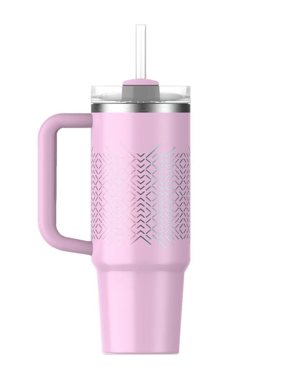 Termo de acero inoxidable con tapa rosca 887 ml 2