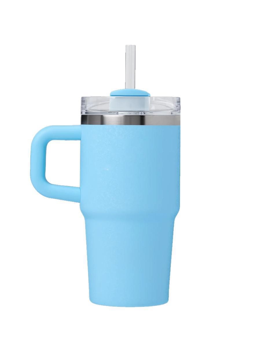 Termo de acero inoxidable con tapa rosca 591 ml 2