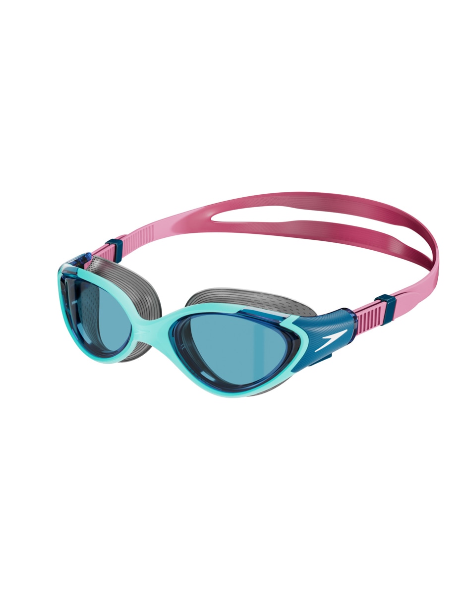 Goggles de puente fijo para natación de mujer