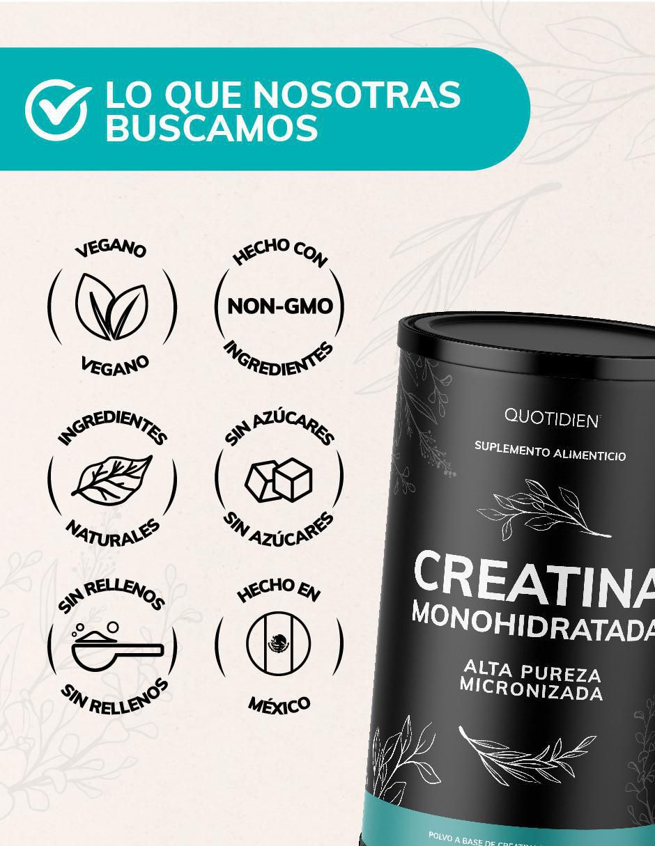 Creatina Monohidratada Micronizada de 450 g 5