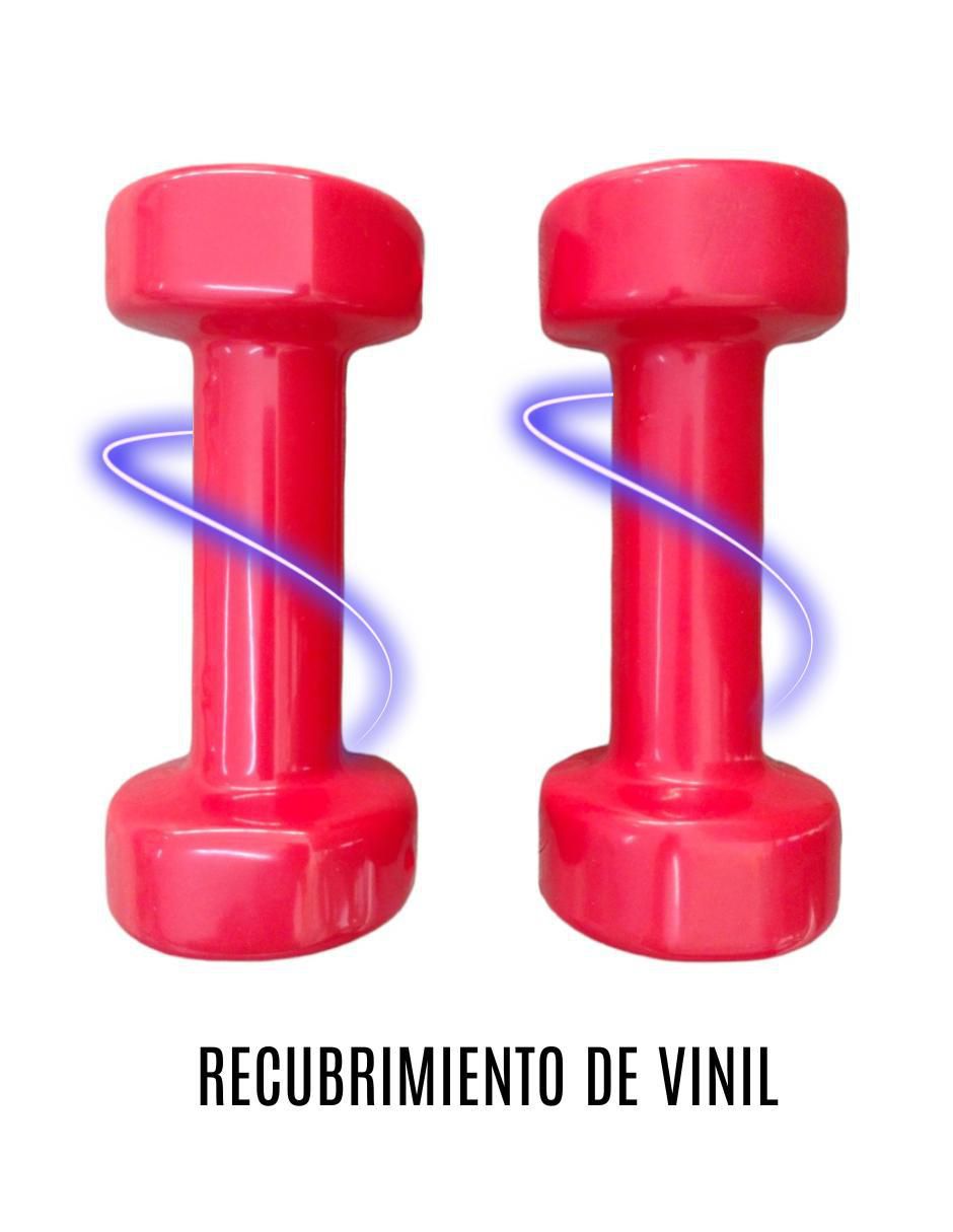 Set mancuernas de peso fijo 6 kg 2 piezas 2