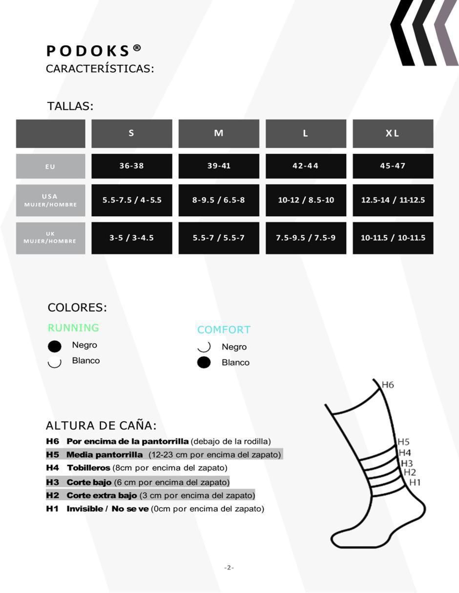 Calcetín biomecánico para correr unisex 10