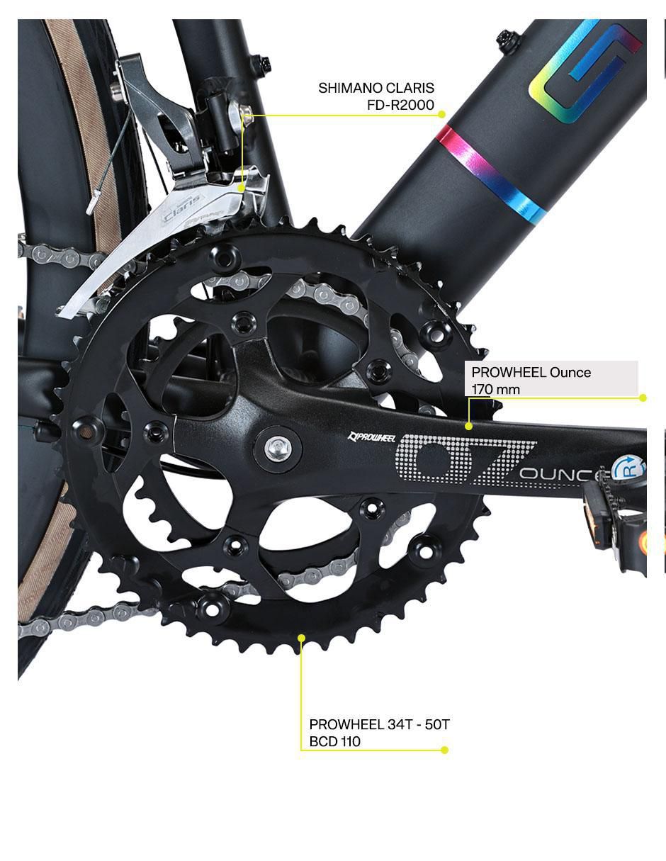 Bicicleta de ruta rodada 700 unisex 5