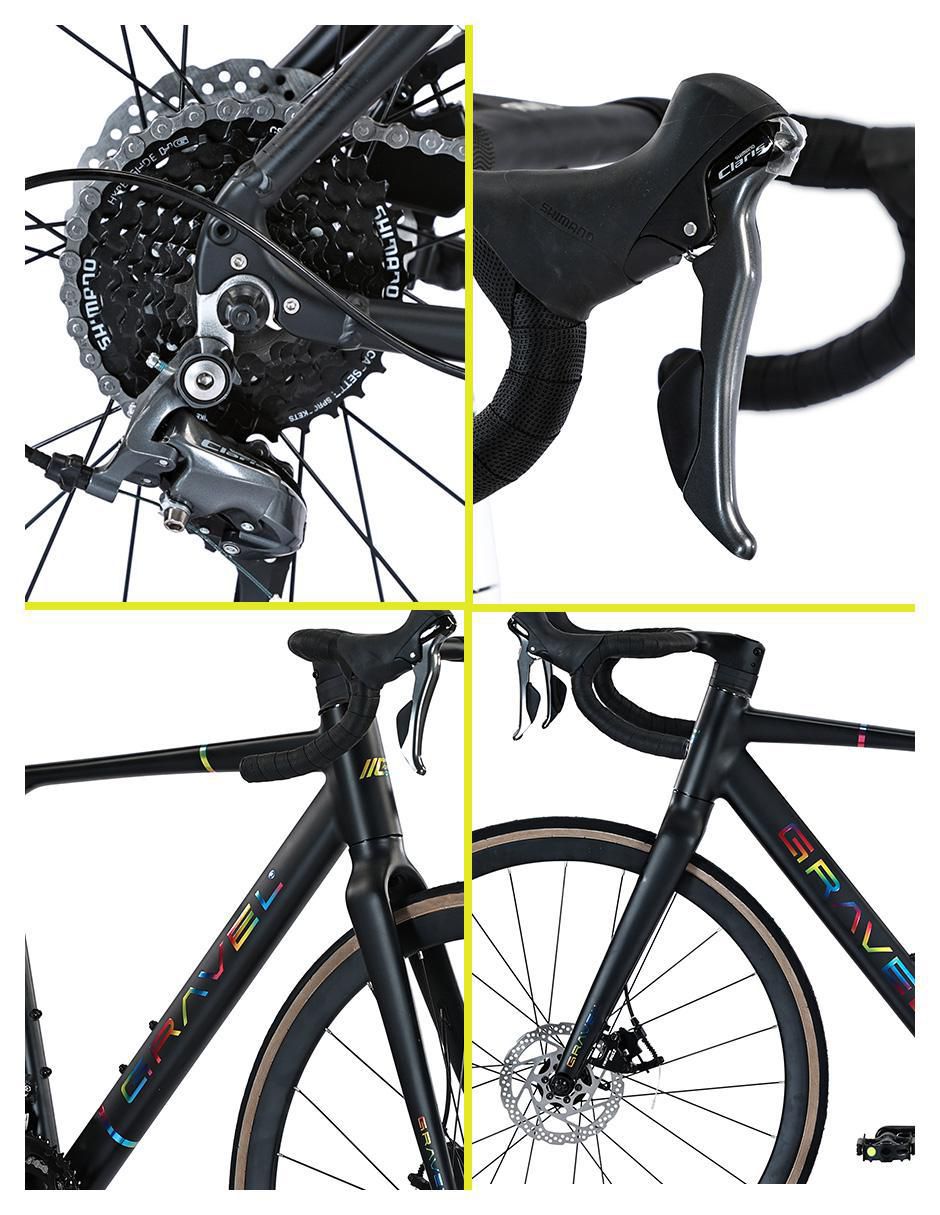 Bicicleta de ruta Gravel rodada 700 Loop 19¨unisex