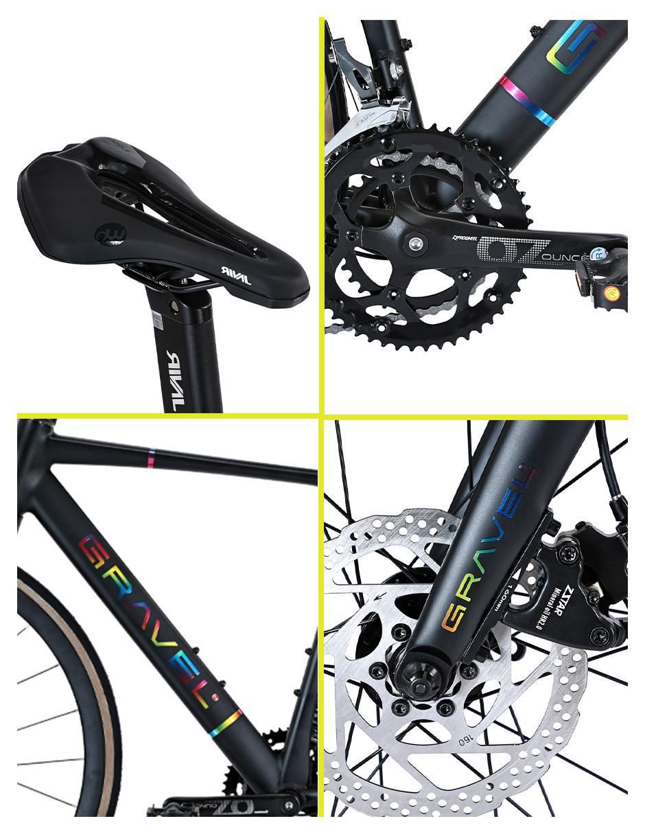 Bicicleta de ruta Gravel rodada 700 Loop 19¨unisex
