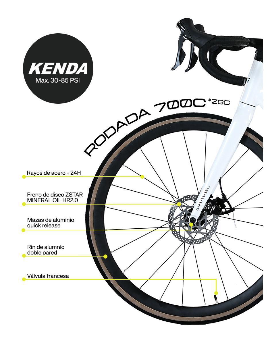 Bicicleta de ruta rodada 700 unisex 4