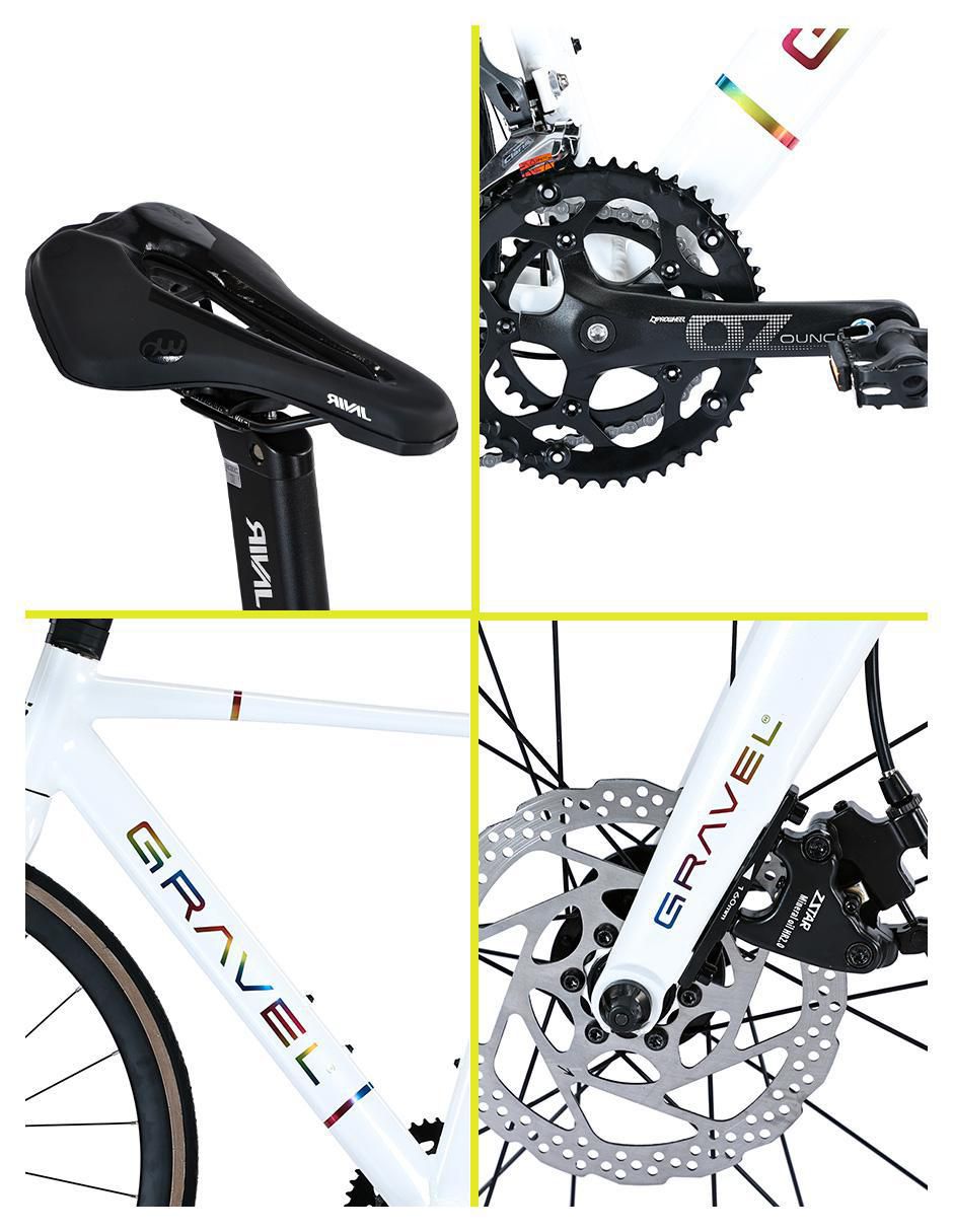 Bicicleta de ruta rodada 700 unisex 9