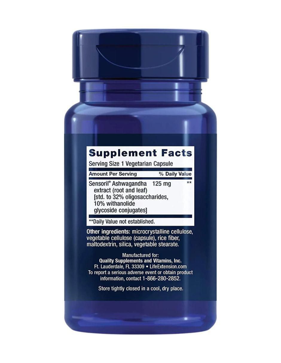 Ashwagandha Plus Calm & Focus con ashwagandha de 60 cápsulas 2