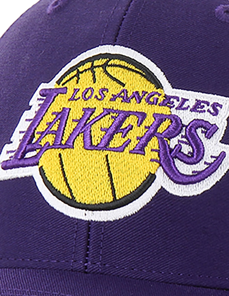 Gorra con visera curva casual NBA los angeles lakers unisex 2