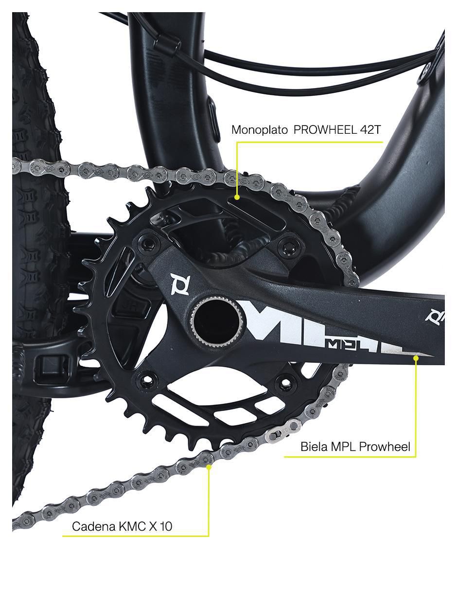 Bicicleta de montaña rodada 29 unisex 5