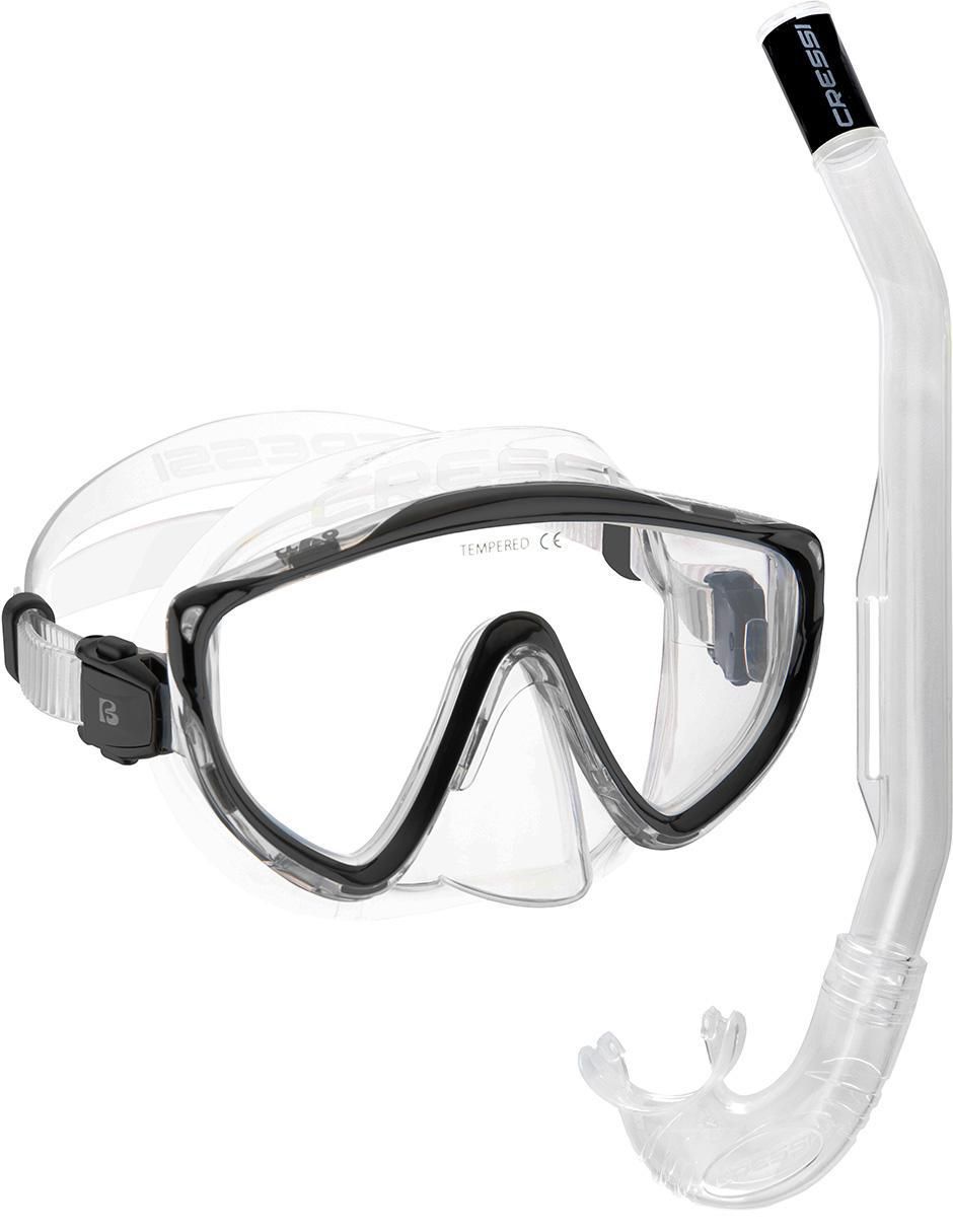 Tubo y gafas de snorkel para natación adulto Tubo y gafas de snorkel para natación adulto