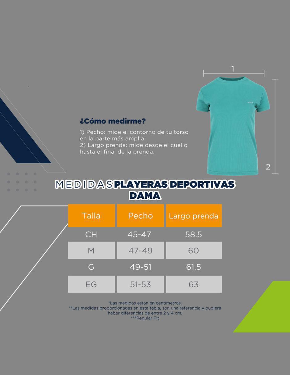 Set de playera deportiva para entrenamiento de mujer 2