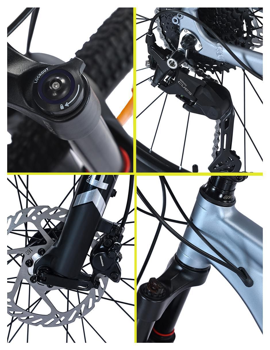 Bicicleta de montaña rodada 29 unisex 2
